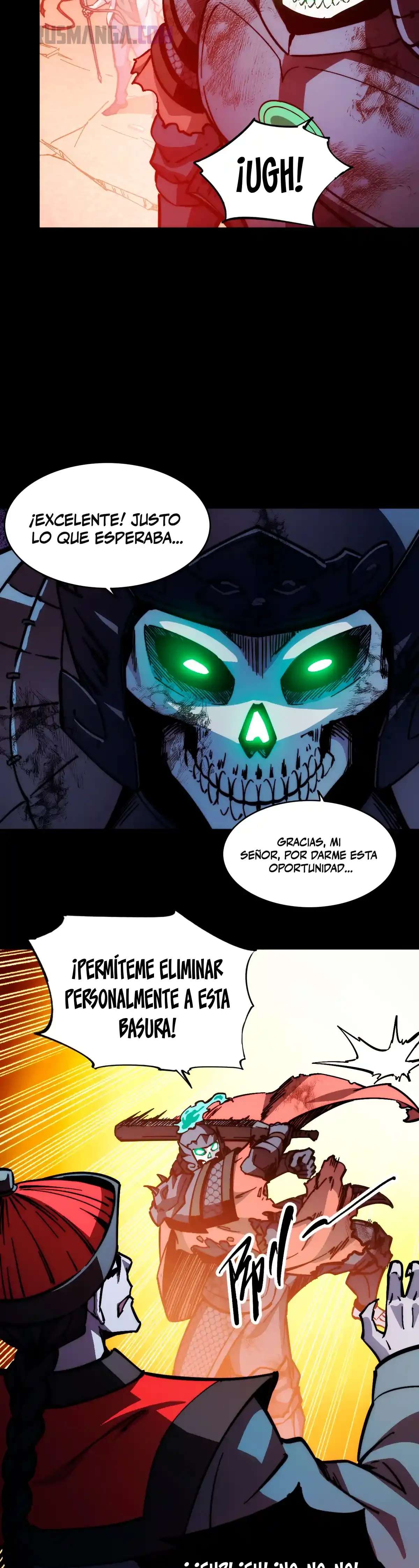 Apocalipsis: El Estandarte del Rey Humano inclina a todas las discípulas capítulo 15 página 9