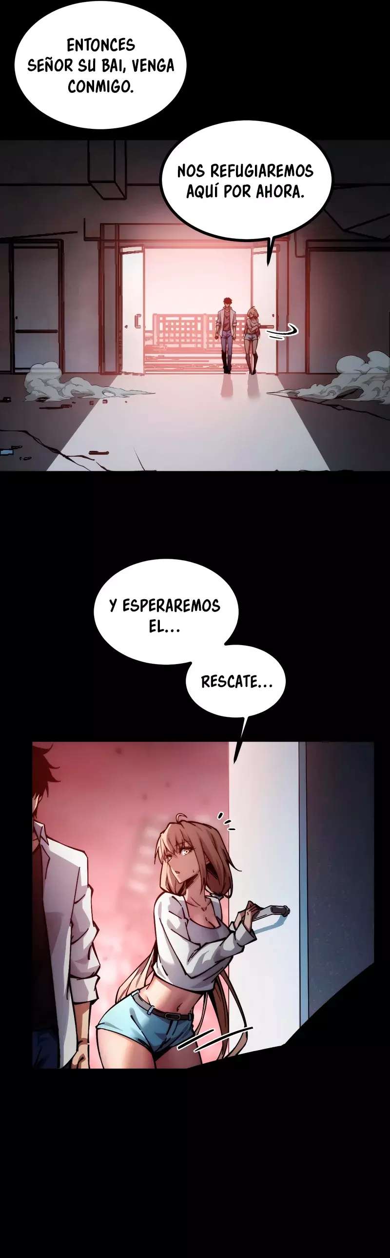 Apocalipsis: El Estandarte del Rey Humano inclina a todas las discípulas capítulo 2 página 26