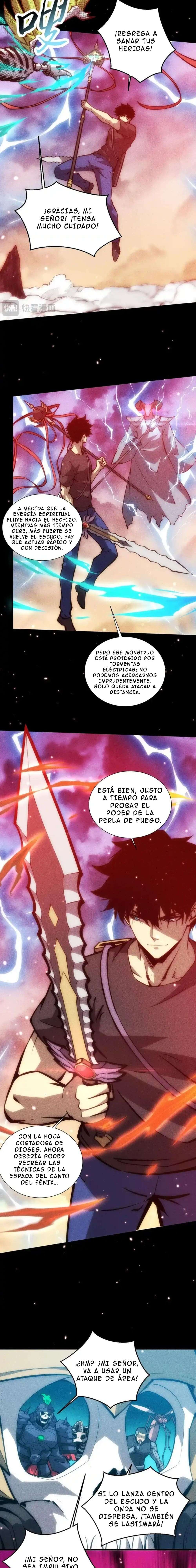 Apocalipsis: El Estandarte del Rey Humano inclina a todas las discípulas capítulo 45 página 6