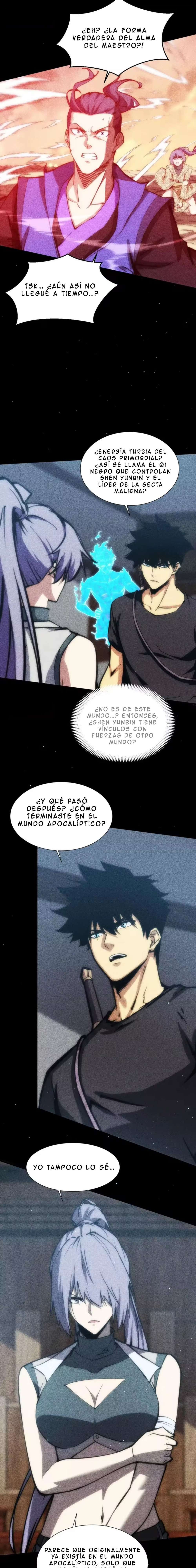 Apocalipsis: El Estandarte del Rey Humano inclina a todas las discípulas capítulo 60 página 9