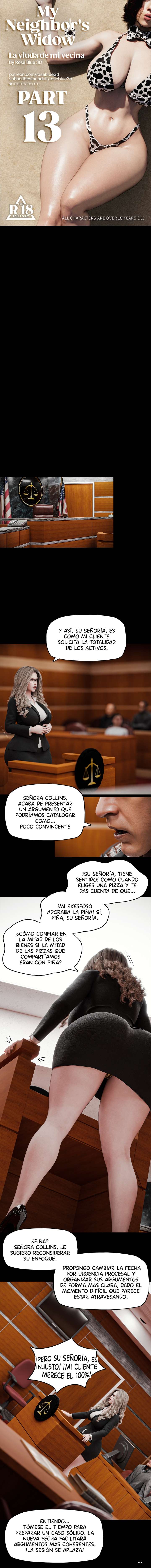 La Viuda de mi Vecina capítulo 13 página 1