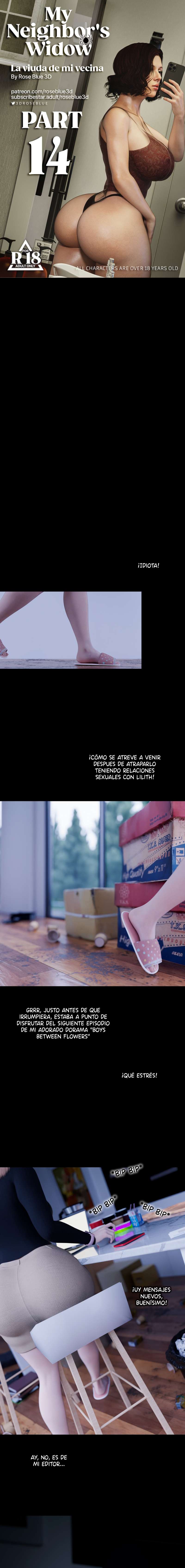 La Viuda de mi Vecina capítulo 14 página 1