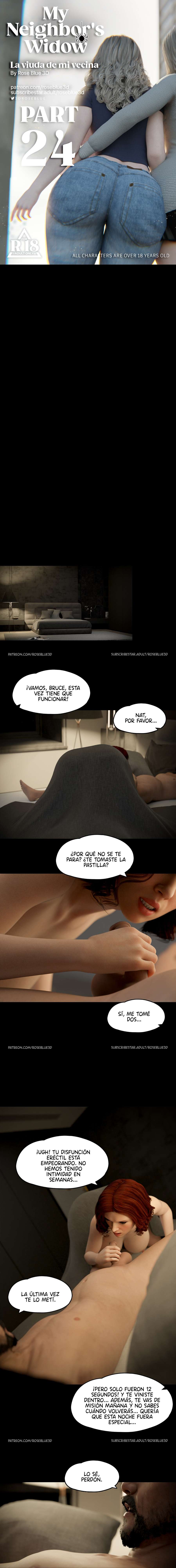 La Viuda de mi Vecina capítulo 24 página 1