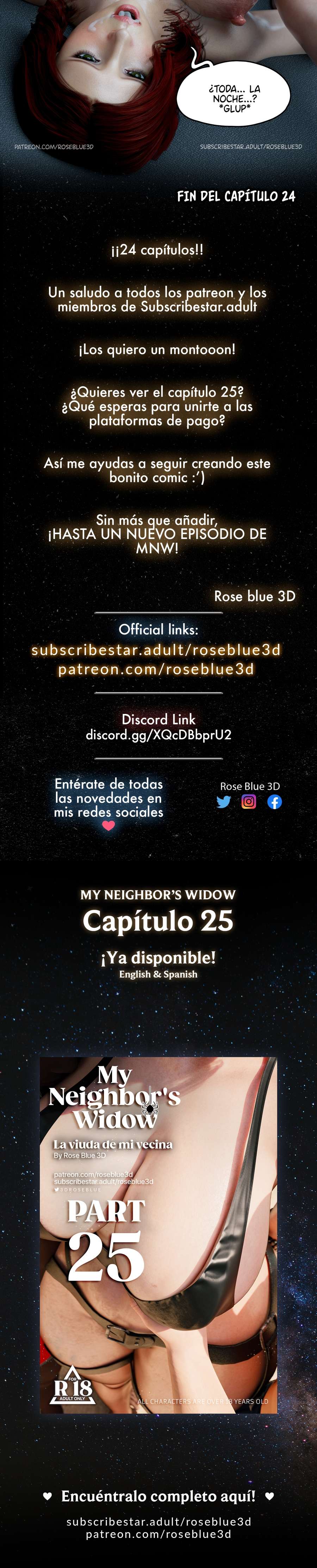La Viuda de mi Vecina capítulo 24 página 28