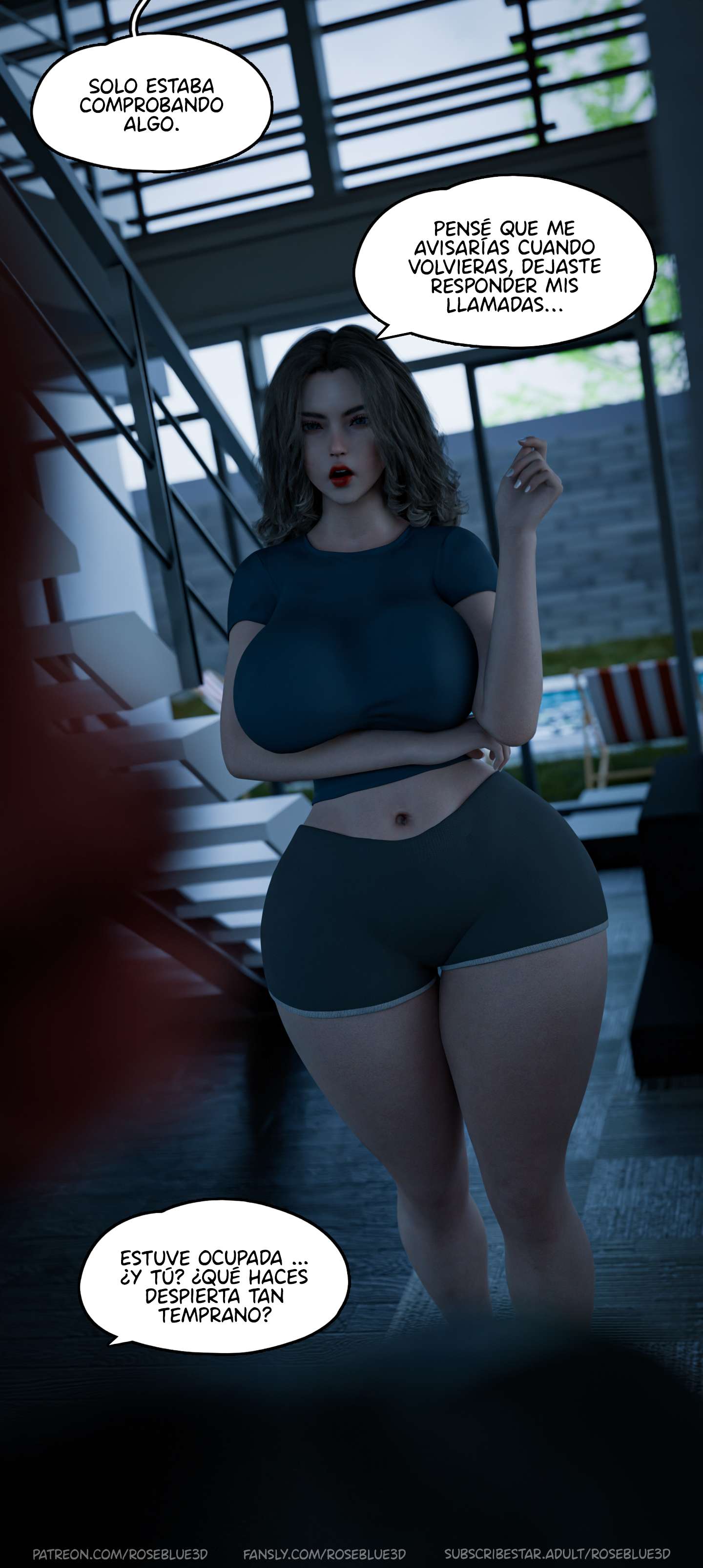 La Viuda de mi Vecina capítulo 46 página 7