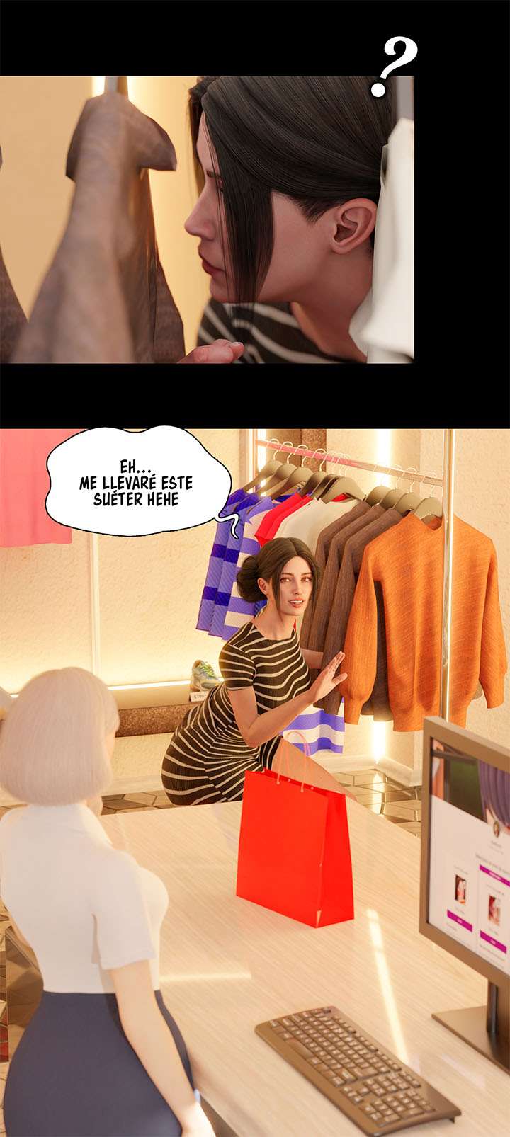 La Viuda de mi Vecina capítulo 6 página 74