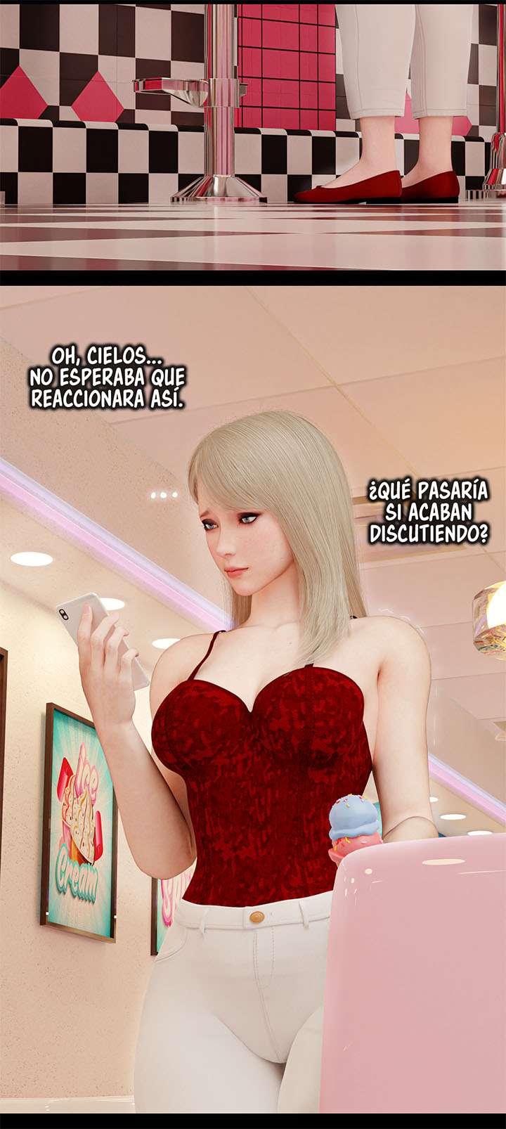 La Viuda de mi Vecina capítulo 6 página 8