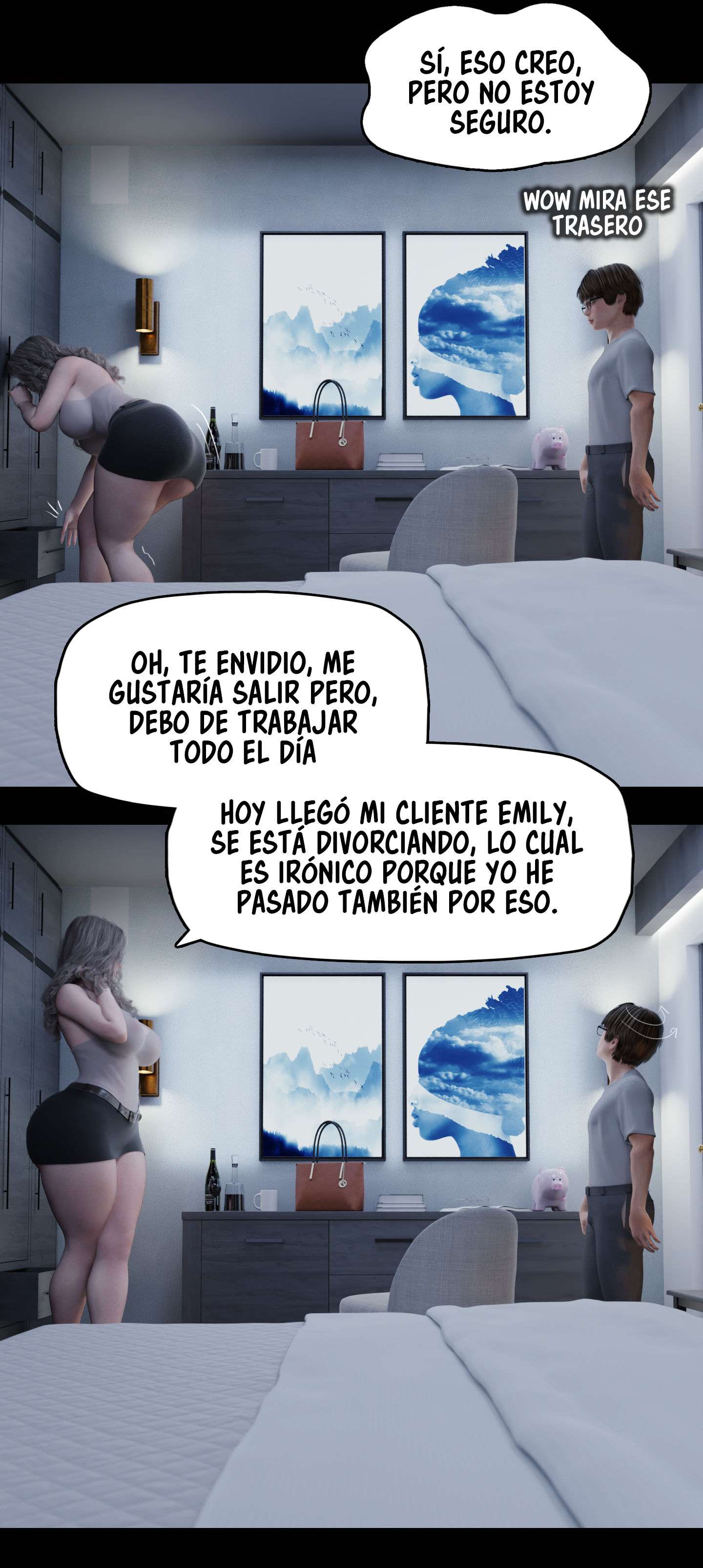 La Viuda de mi Vecina capítulo 8 página 21