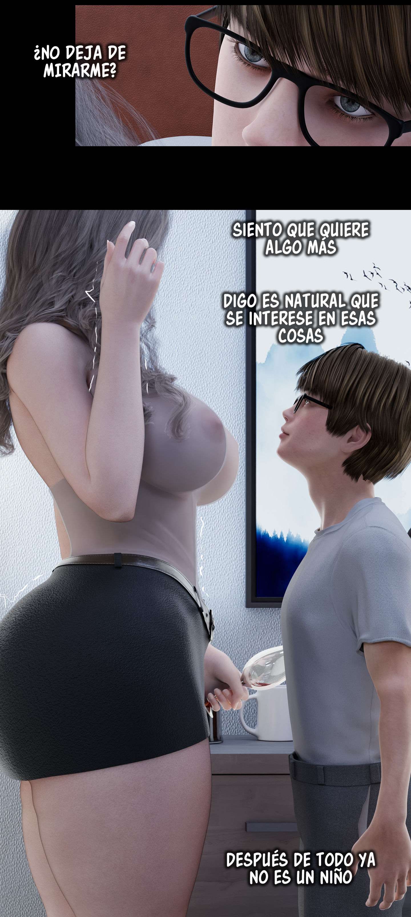 La Viuda de mi Vecina capítulo 8 página 36