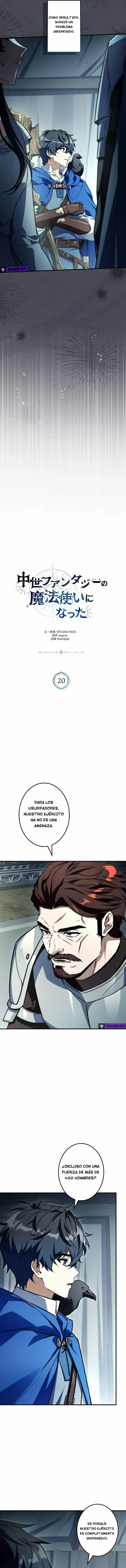 Me convertí en mago en un mundo de fantasía medieval capítulo 20 página 6