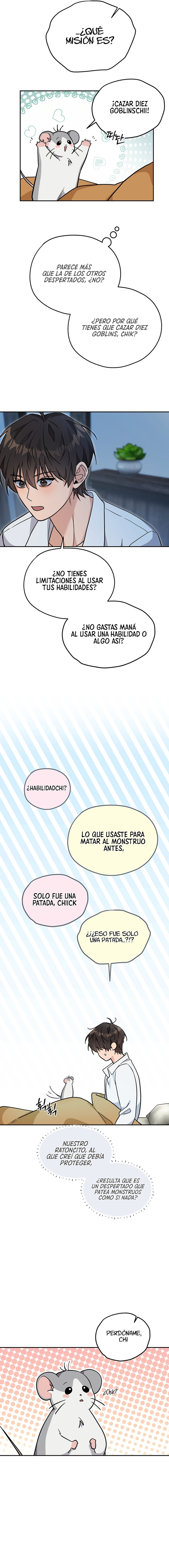Mi ratoncito es un Despertado de rango S capítulo 3 página 11