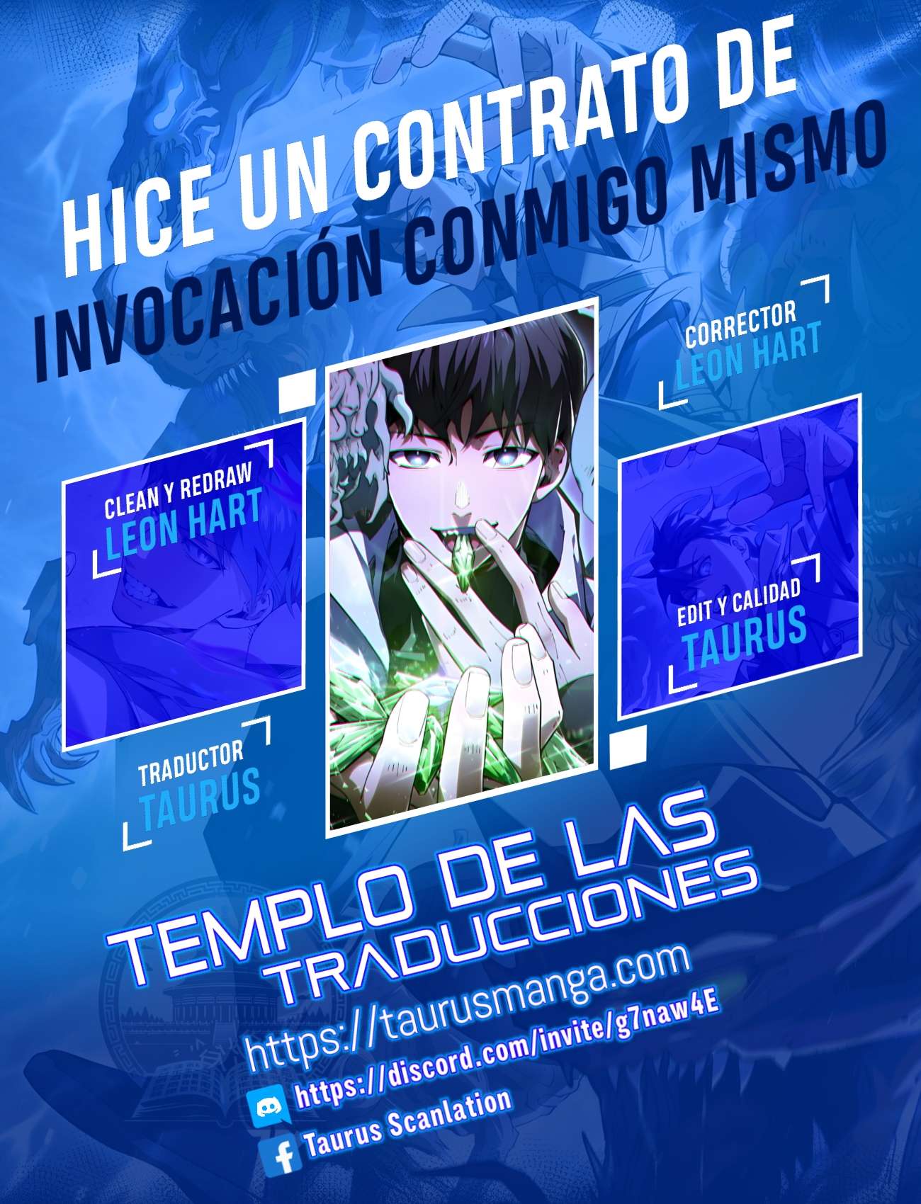 Hice un Contrato de Invocación Conmigo Mismo capítulo 1 página 1