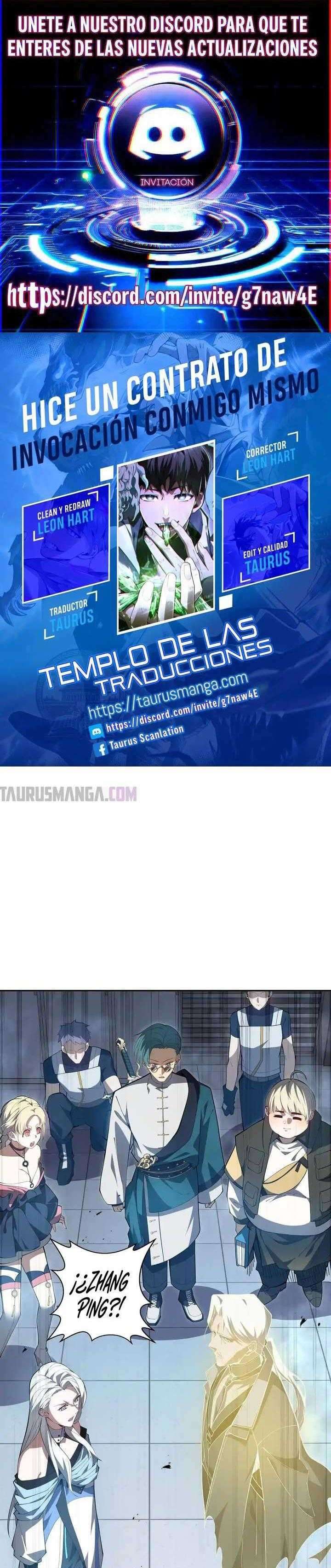 Hice un Contrato de Invocación Conmigo Mismo capítulo 45 página 1