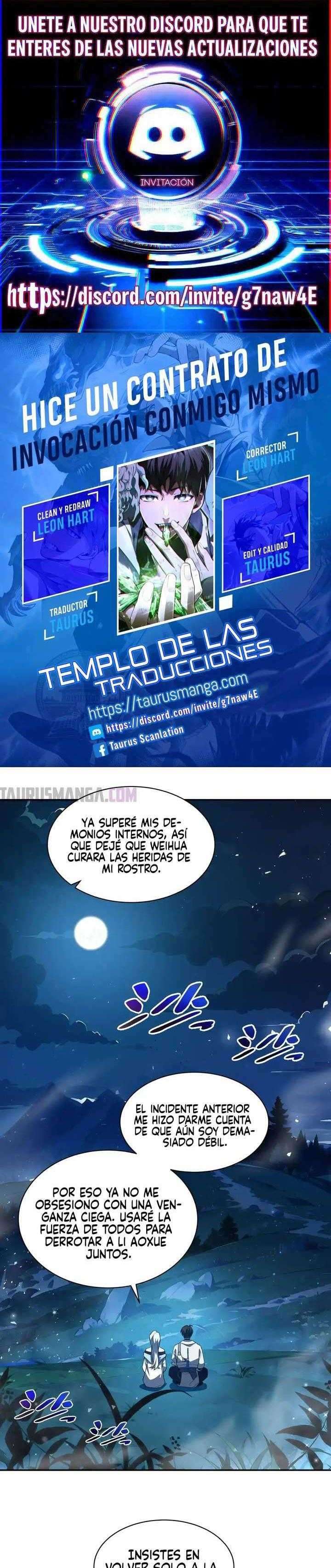 Hice un Contrato de Invocación Conmigo Mismo capítulo 47 página 1