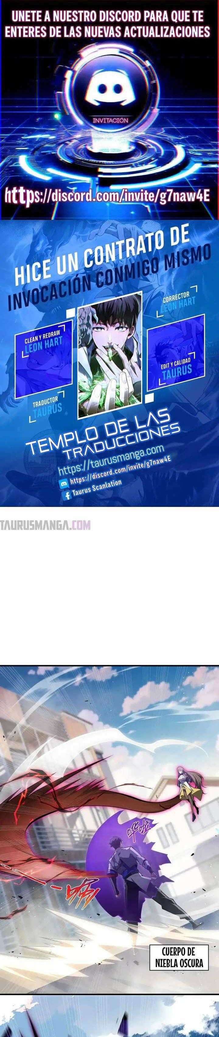 Hice un Contrato de Invocación Conmigo Mismo capítulo 50 página 1