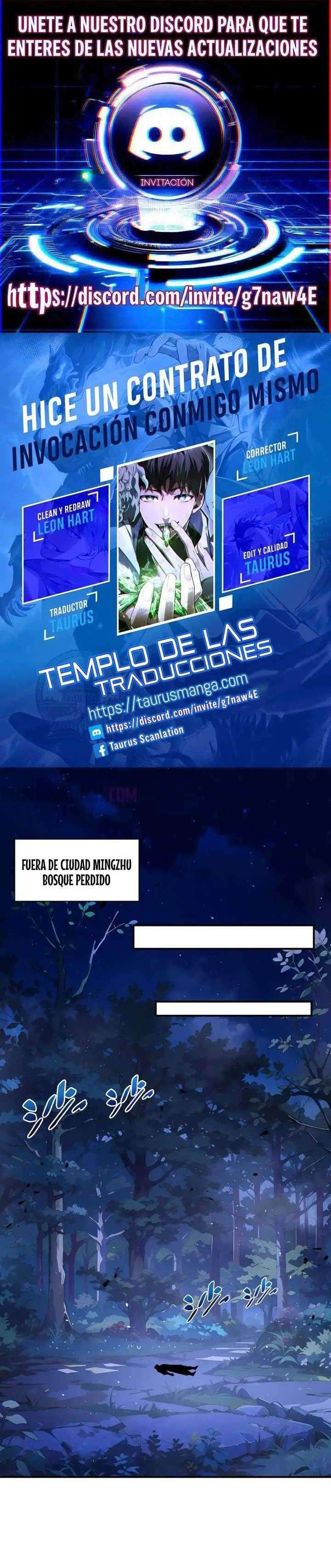 Hice un Contrato de Invocación Conmigo Mismo capítulo 52 página 1