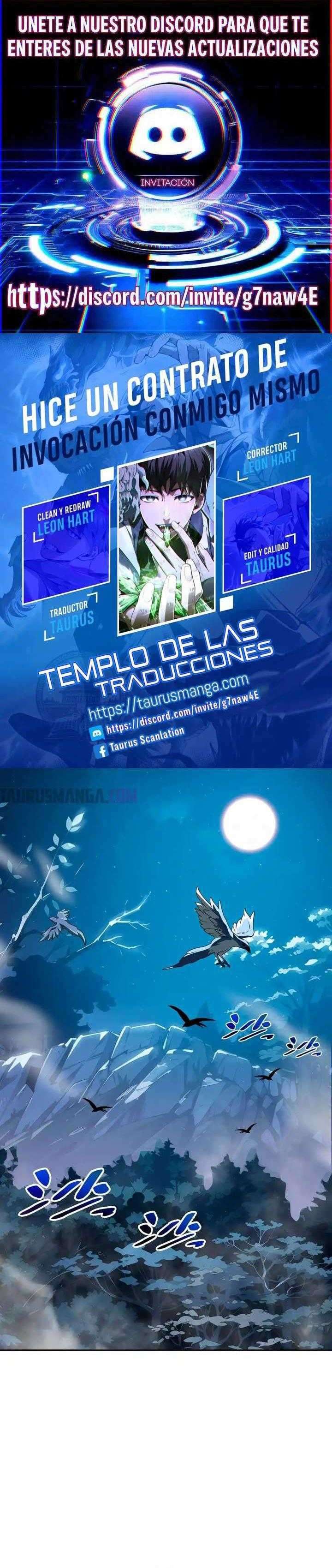 Hice un Contrato de Invocación Conmigo Mismo capítulo 55 página 1