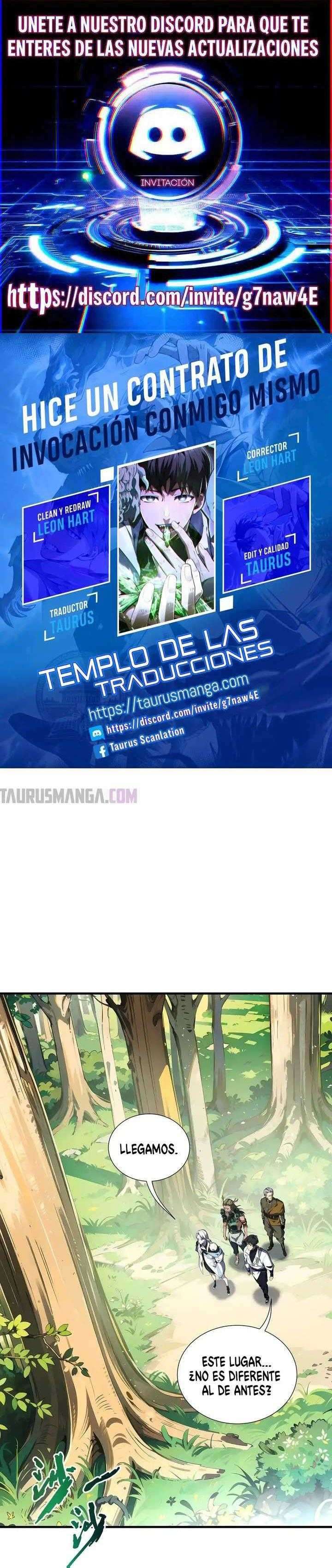 Hice un Contrato de Invocación Conmigo Mismo capítulo 60 página 1