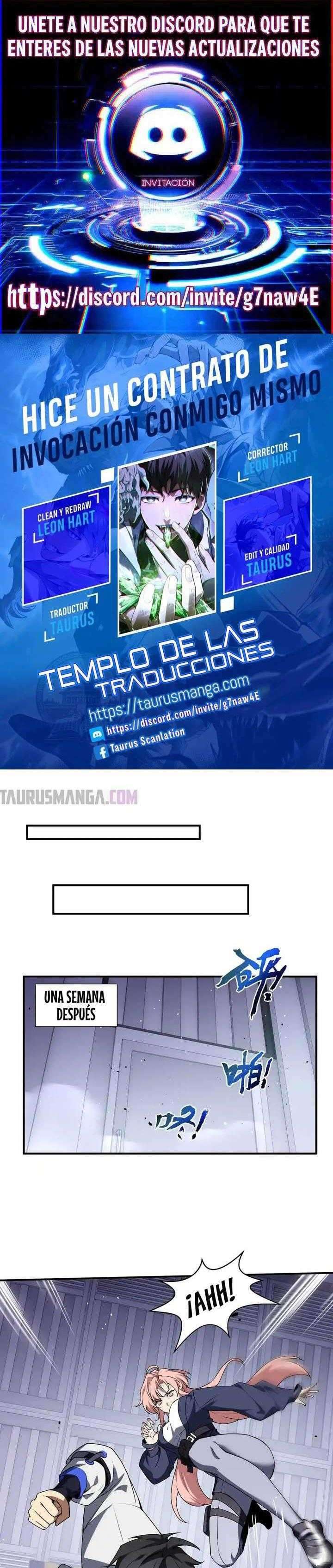 Hice un Contrato de Invocación Conmigo Mismo capítulo 61 página 1