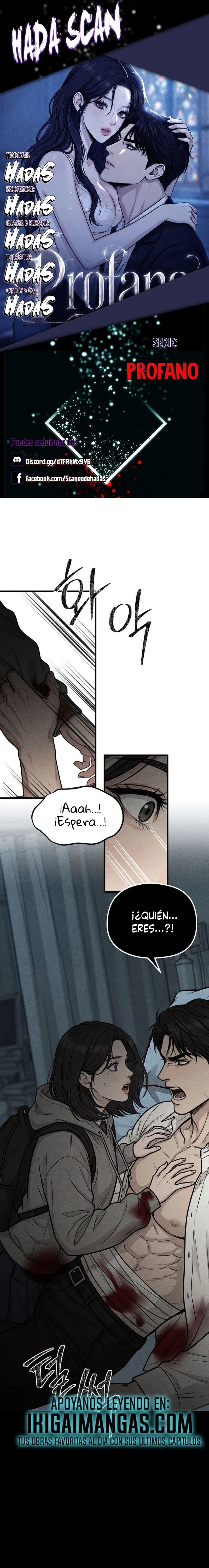 Profano capítulo 2 página 1