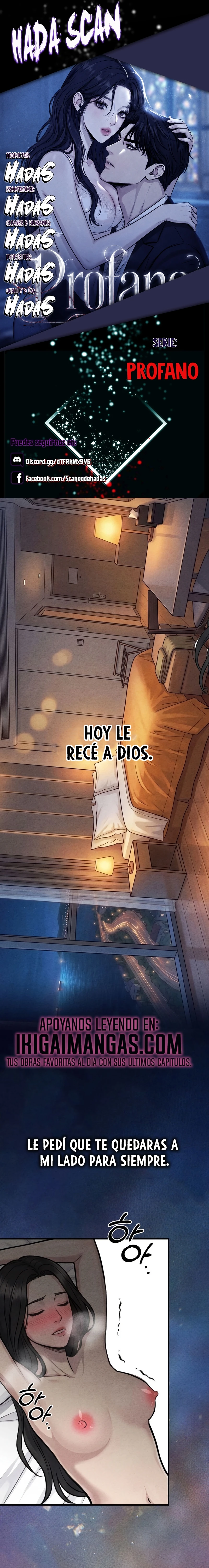 Profano capítulo 20 página 1