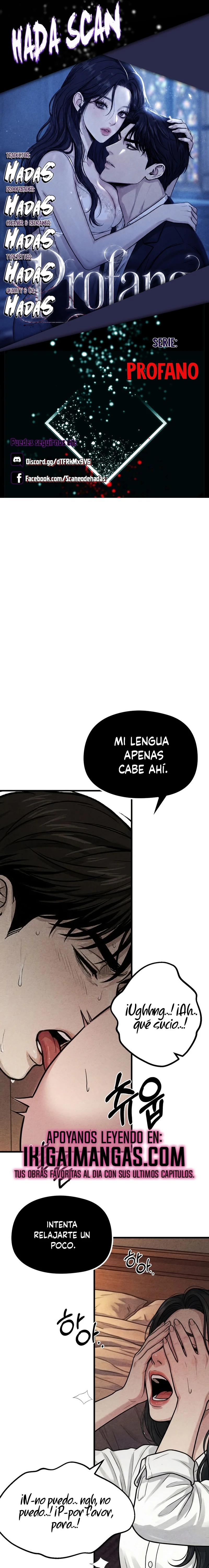 Profano capítulo 5 página 1
