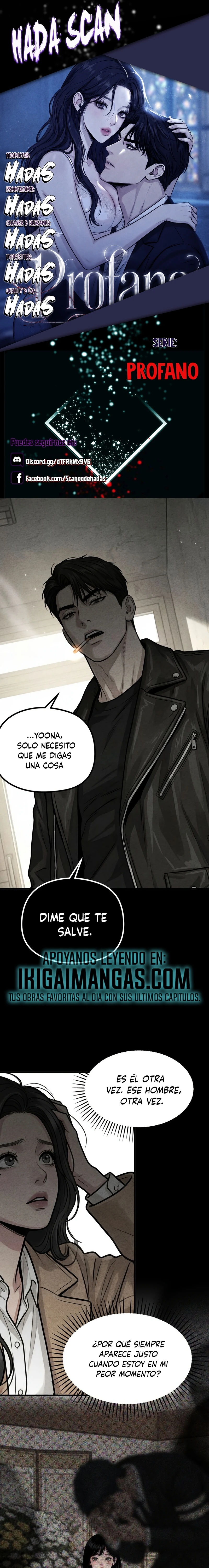 Profano capítulo 9 página 1