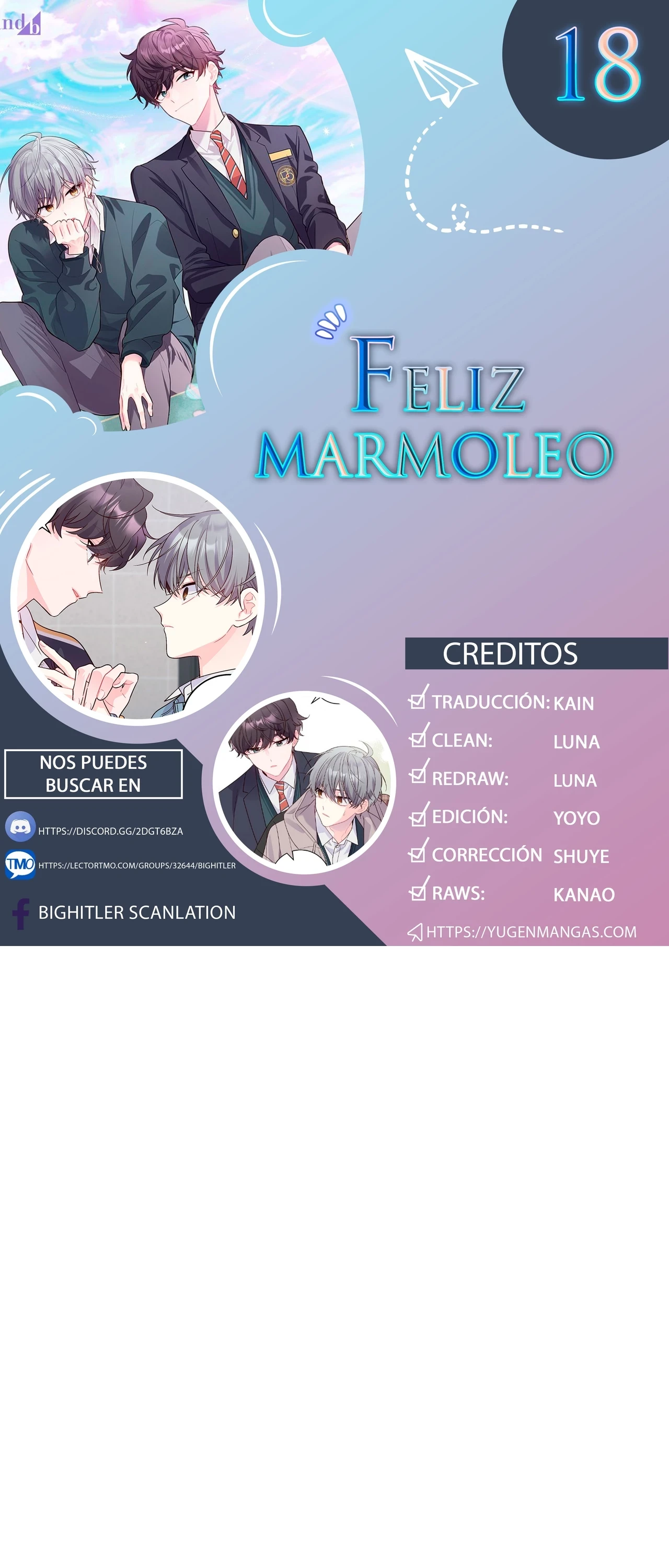 Feliz Marmoleo capítulo 18 página 1