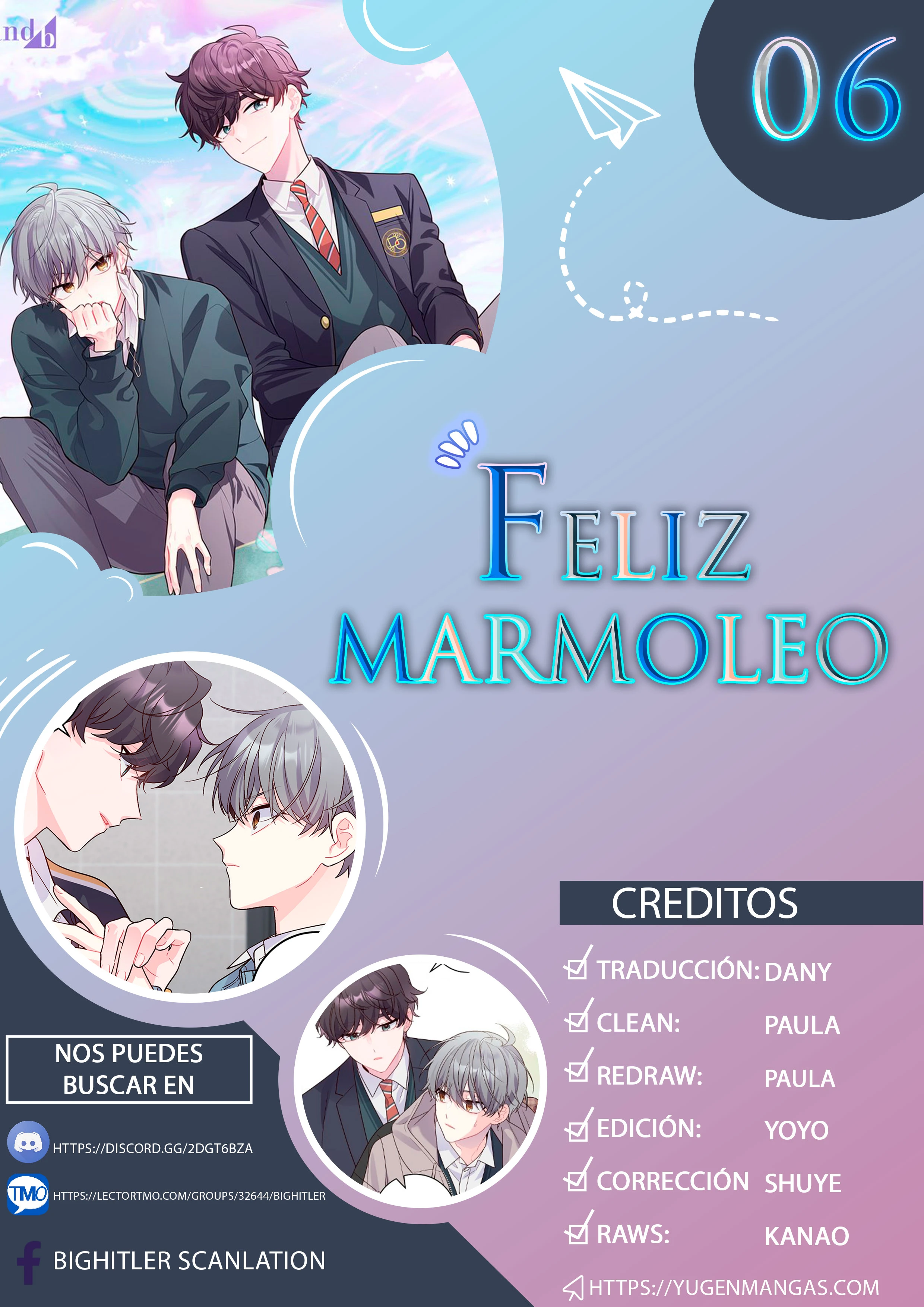 Feliz Marmoleo capítulo 6 página 1