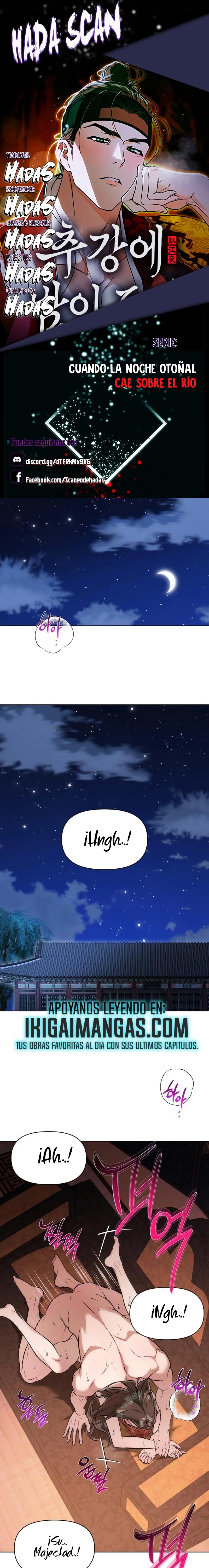 Cuando la noche otoñal cae sobre el río capítulo 32 página 1