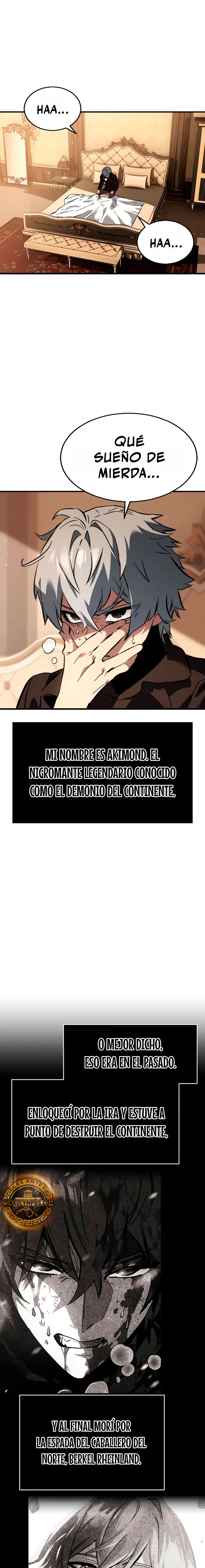 Un Nigromante en la familia de espadachines capítulo 1 página 3