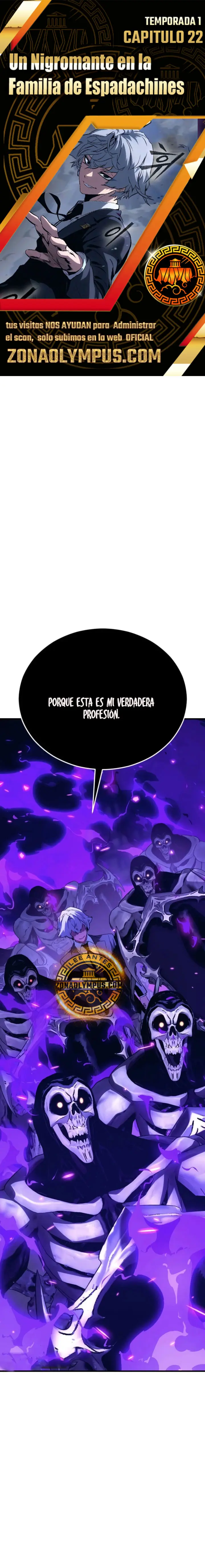 Un Nigromante en la familia de espadachines capítulo 22 página 14