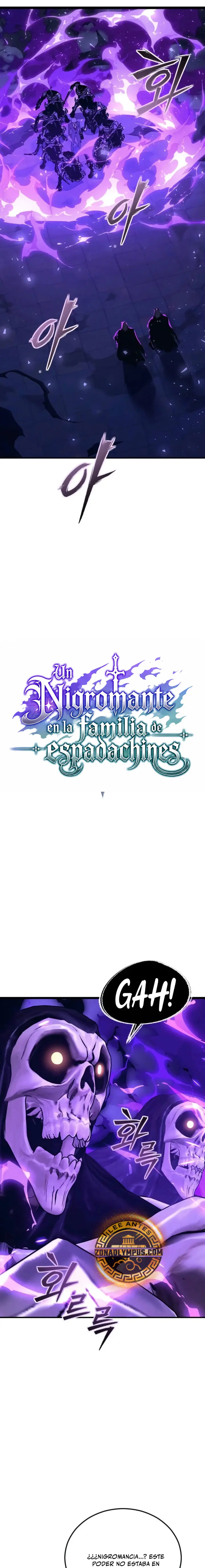 Un Nigromante en la familia de espadachines capítulo 22 página 15