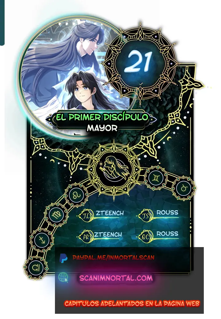 El Primer Discípulo Mayor capítulo 21 página 1