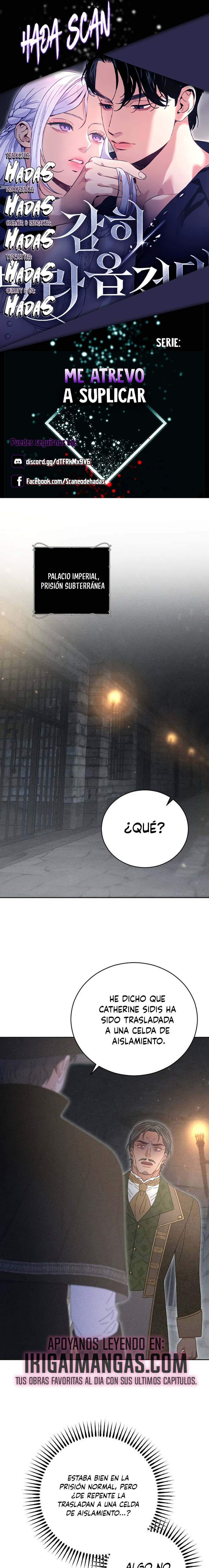Me Atrevo A Suplicar capítulo 32 página 1