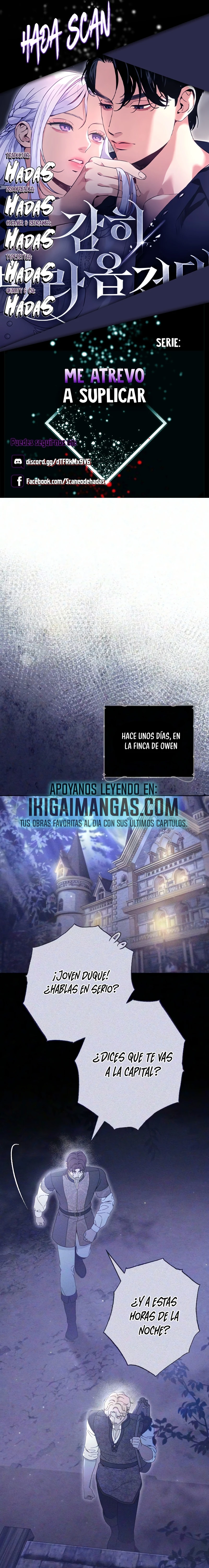 Me Atrevo A Suplicar capítulo 40 página 1