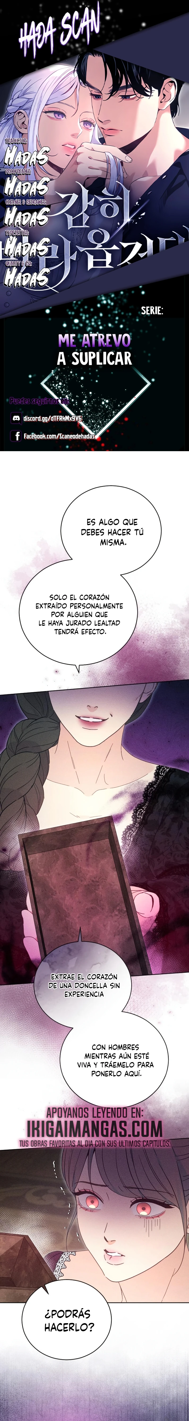 Me Atrevo A Suplicar capítulo 49 página 1