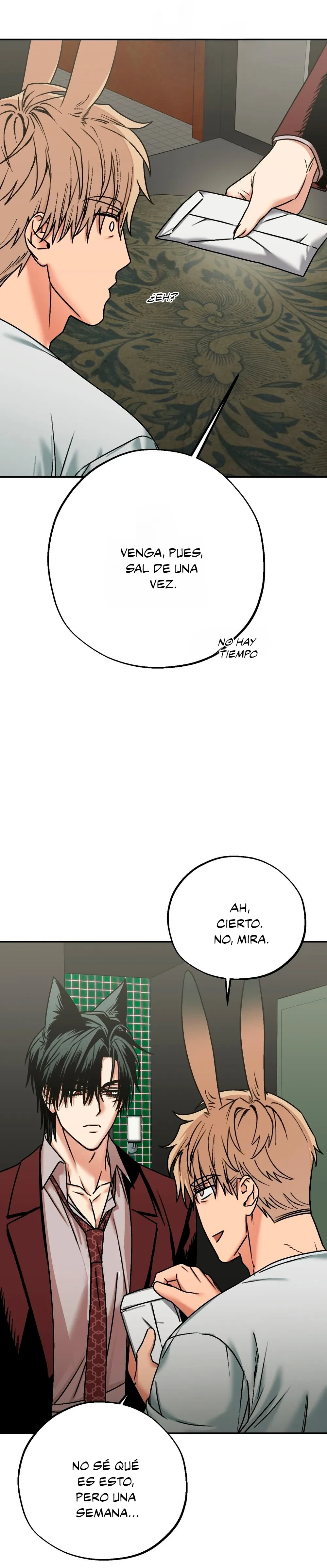 Atrapando un conejo capítulo 5 página 41