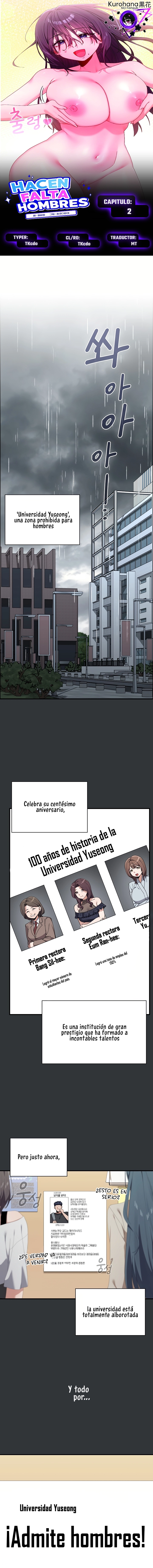 ¡No hay suficientes hombres! capítulo 2 página 1