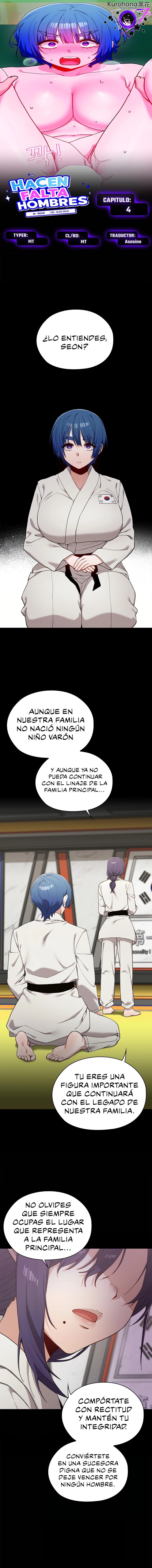 ¡No hay suficientes hombres! capítulo 4 página 1
