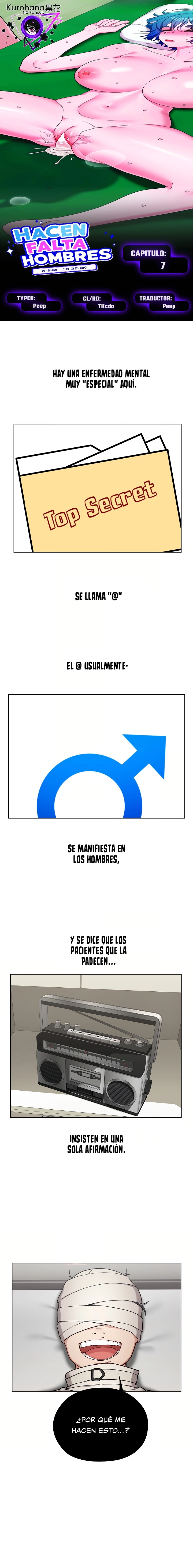¡No hay suficientes hombres! capítulo 7 página 1