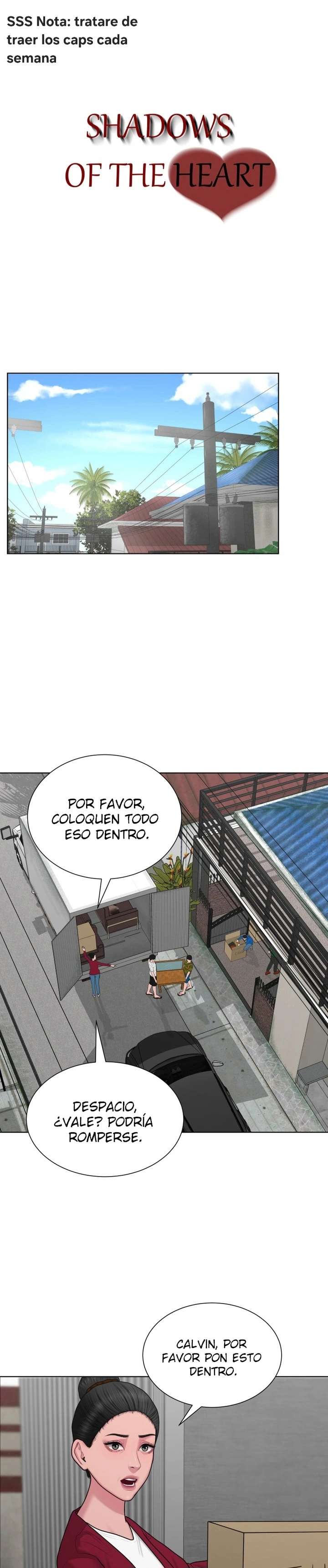 “Sombras entre Dos Corazones” capítulo 1 página 1