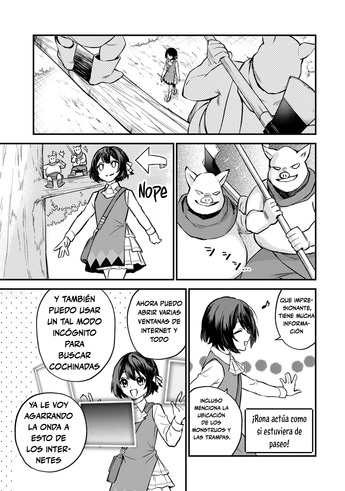 Sekai Saikyou no Majo, Hajimemashita: Watashi Dake "Kouryaku Site" o Miseru Sekai de Jiyuu ni Ikimasu capítulo 1 página 35