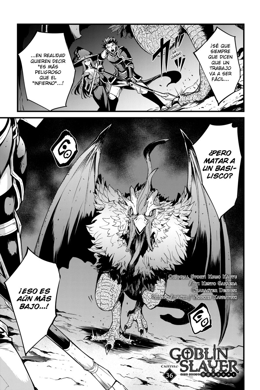 Goblin Slayer: Year One capítulo 36 página 3