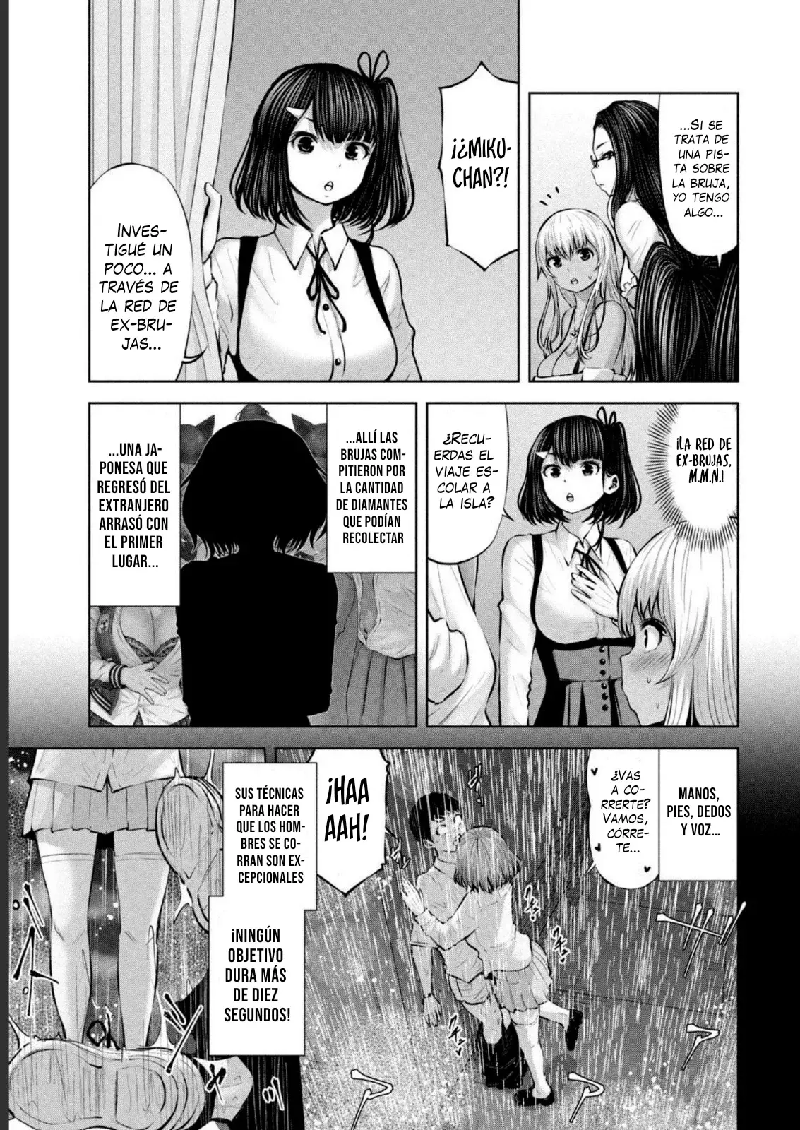 Adamasu no Majotachi capítulo 48 página 27