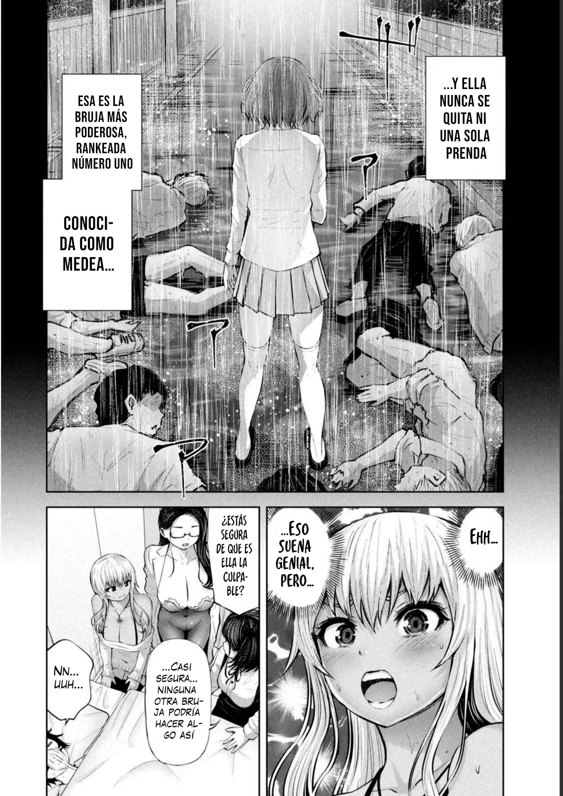 Adamasu no Majotachi capítulo 48 página 28