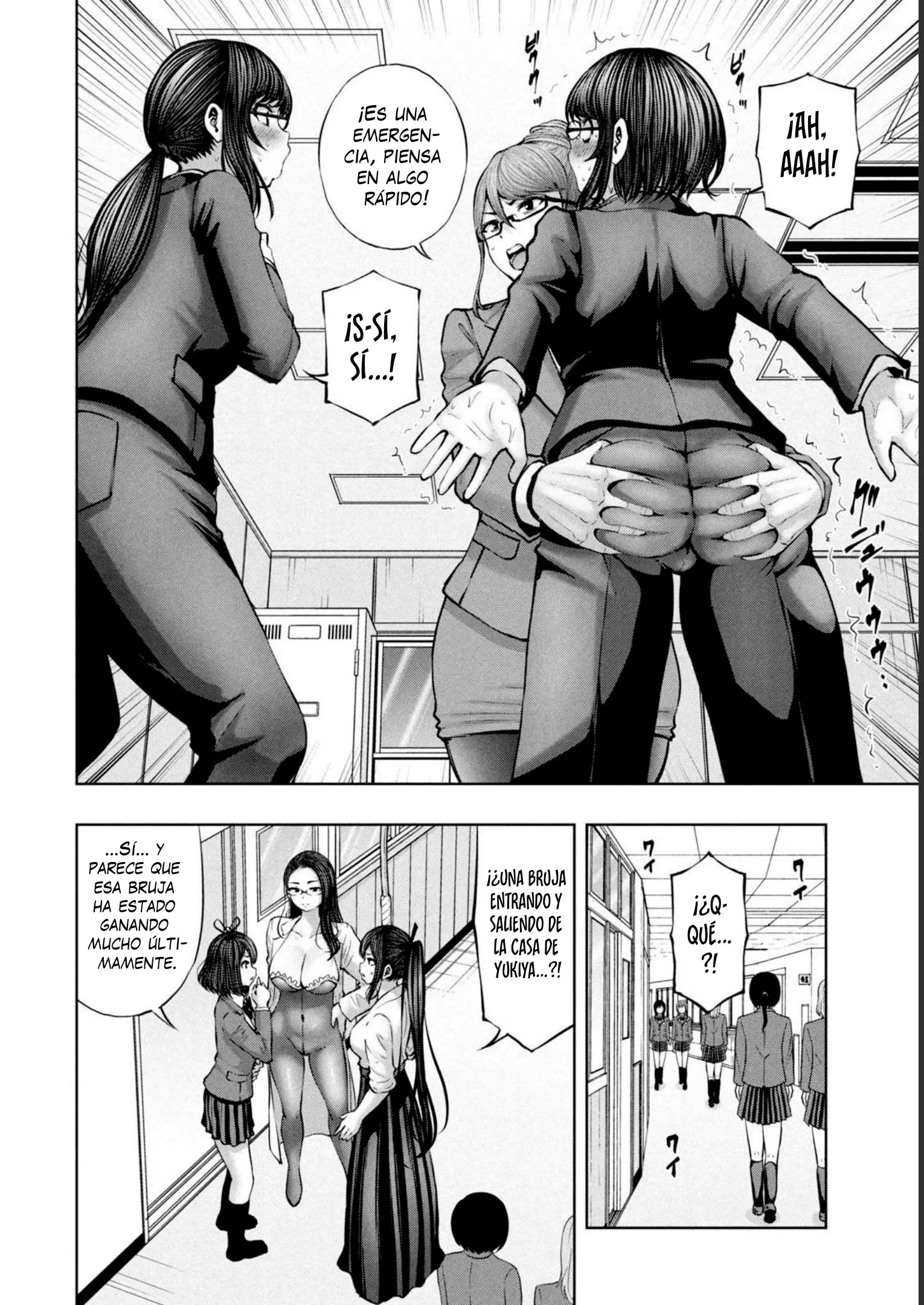 Adamasu no Majotachi capítulo 49 página 28