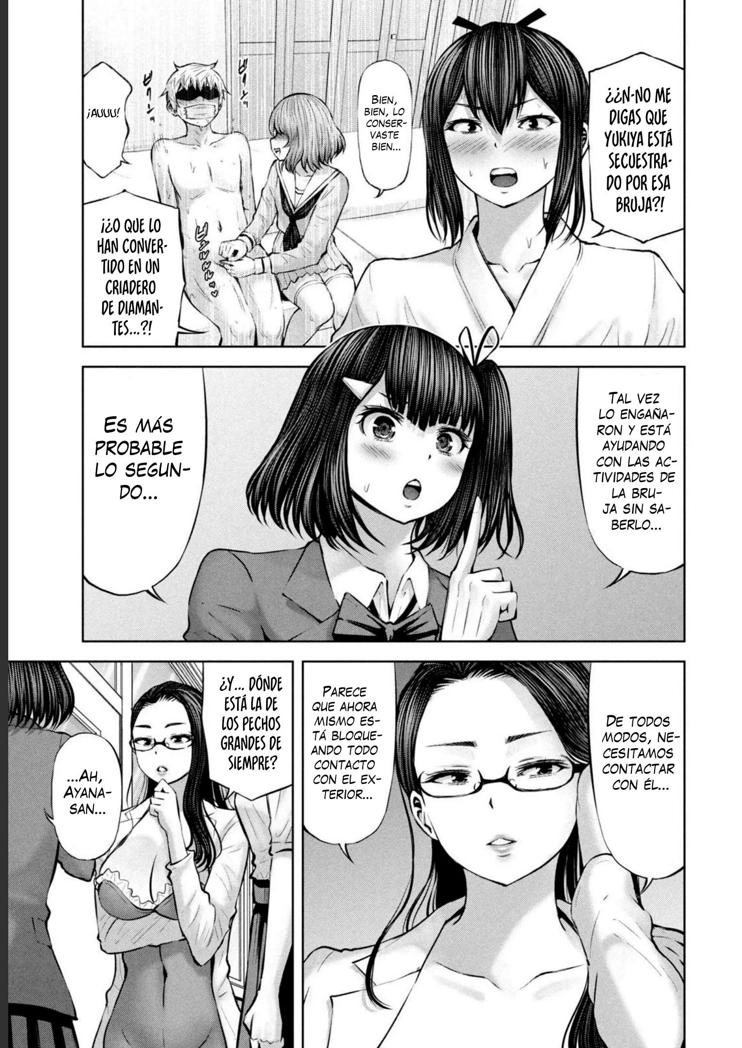 Adamasu no Majotachi capítulo 49 página 29