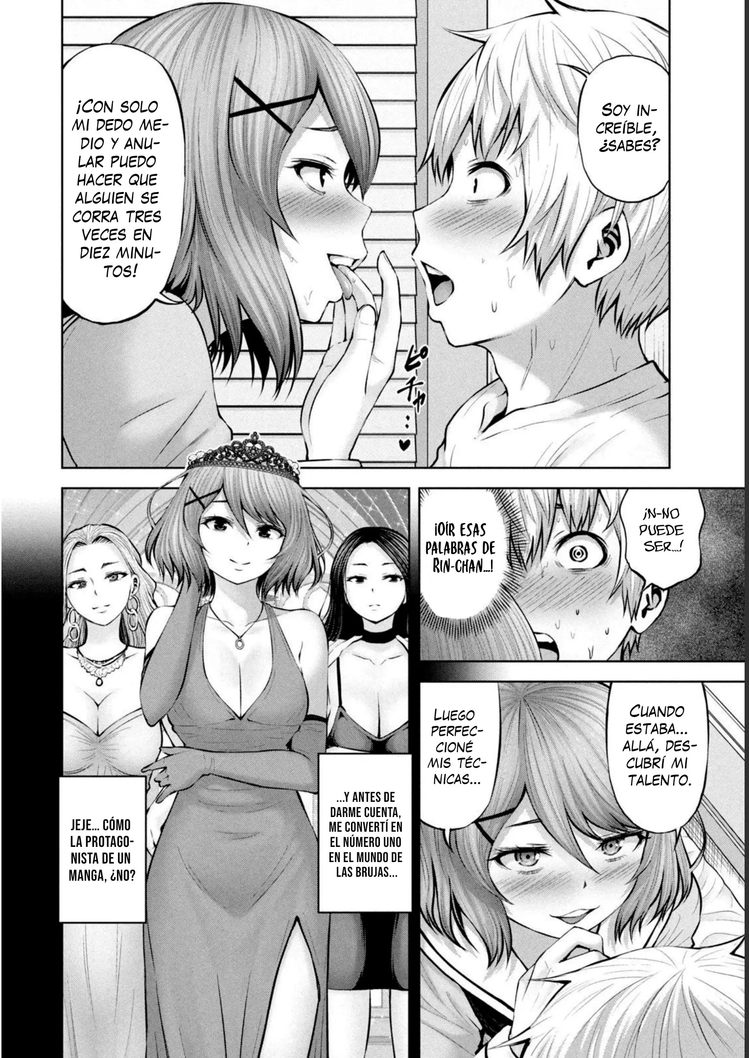 Adamasu no Majotachi capítulo 49 página 6