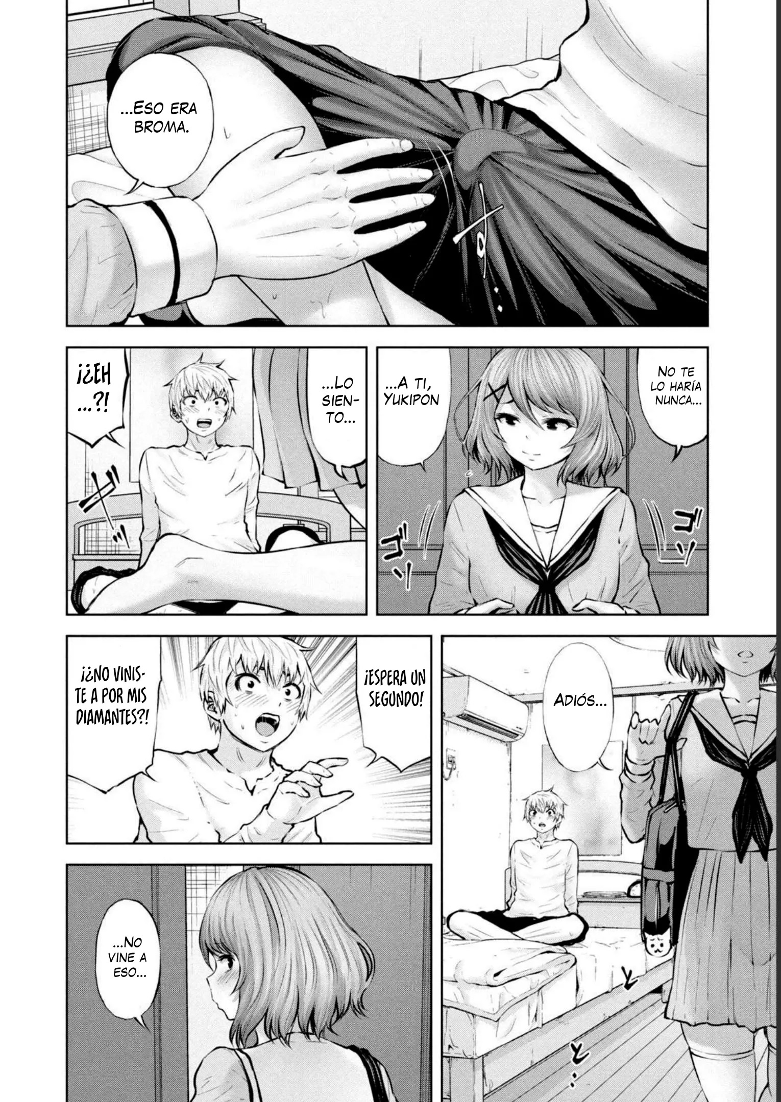 Adamasu no Majotachi capítulo 49 página 8